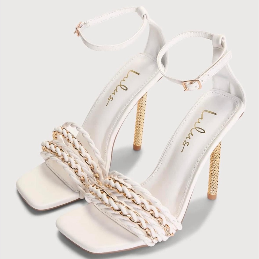 NIB | LULUS “JENJENN” HEELS